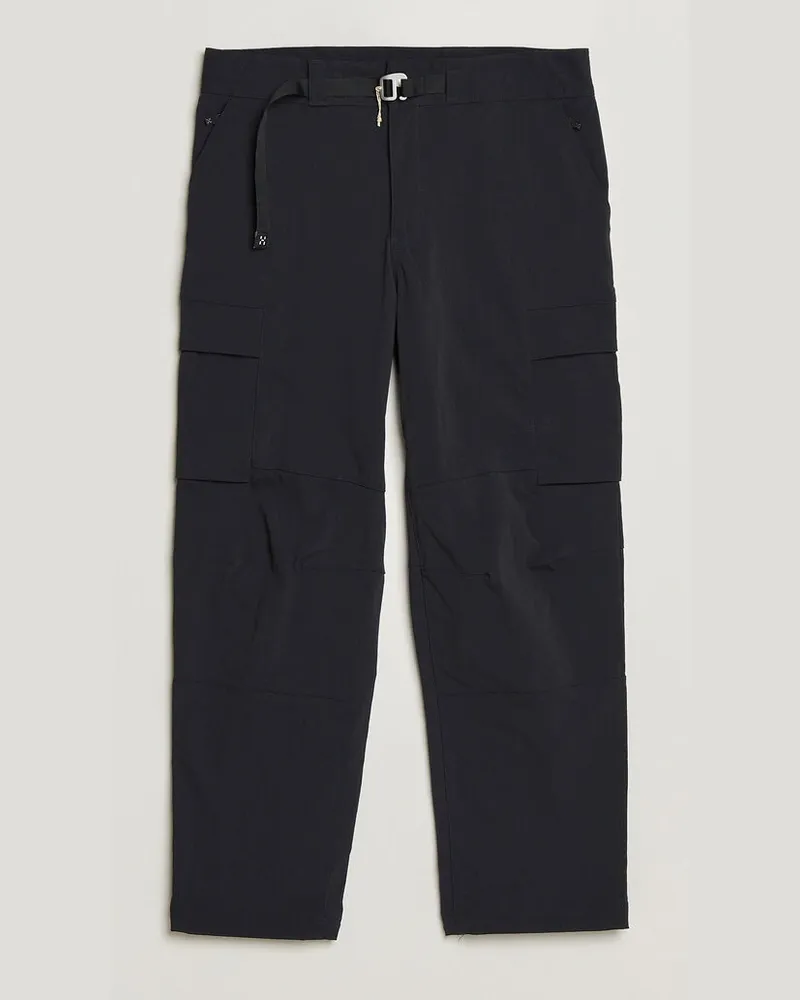 Haglöfs Hede Cargo Pant True Black Schwarz
