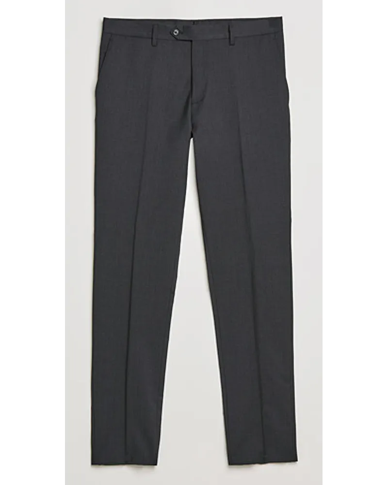 LARDINI Woll Trousers Grey Grau