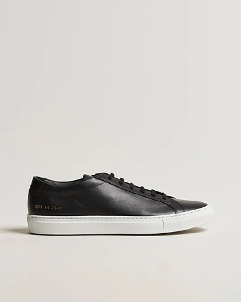 Common Projects Original Achilles Sneaker Black/White Schwarz