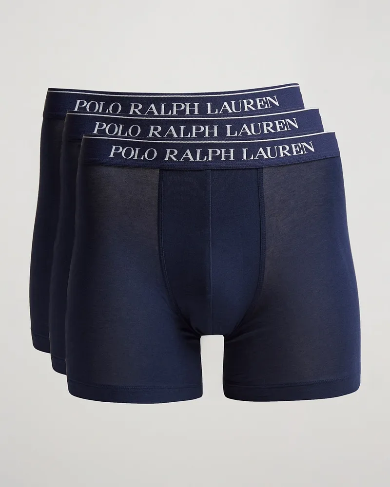 Ralph Lauren 3-Pack Boxer Brief Navy Blau