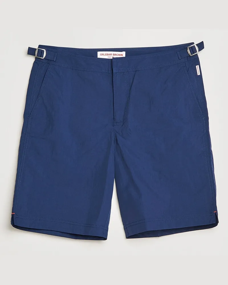 Orlebar Brown Dane III Long Leg Swim Shorts Navy Blau