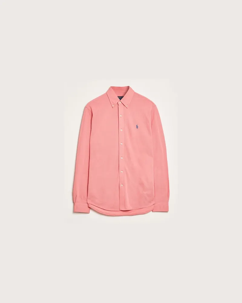 Ralph Lauren Featherweight Mesh Shirt Desert Rose Rosa