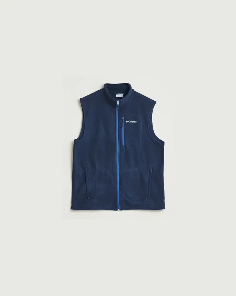 Columbia Sportswear Company Fast Trek Full Zip Fleece Vest Collegiate Navy Blau