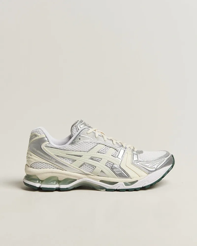 Asics Gel-Kayano 14 White/Light Sage Weiß