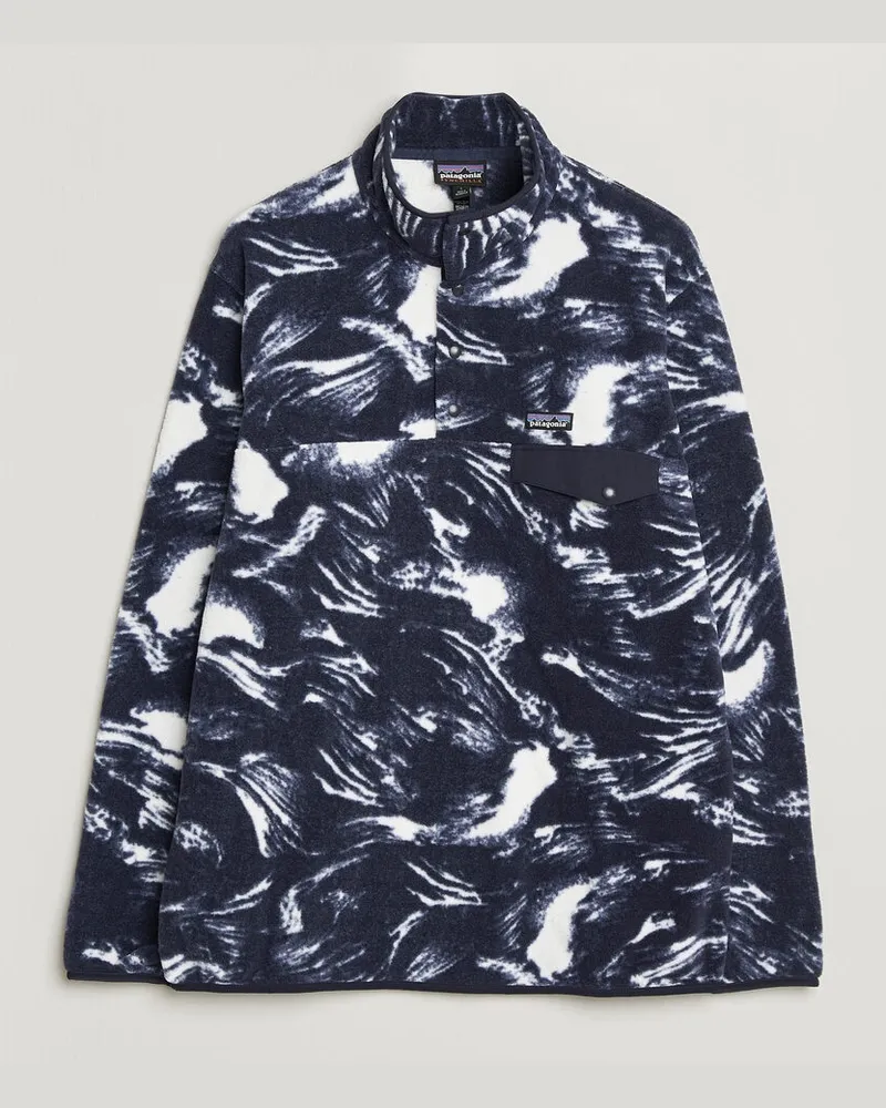 Patagonia Synch Snap T Half Zip Fleece Polar Breeze Blau