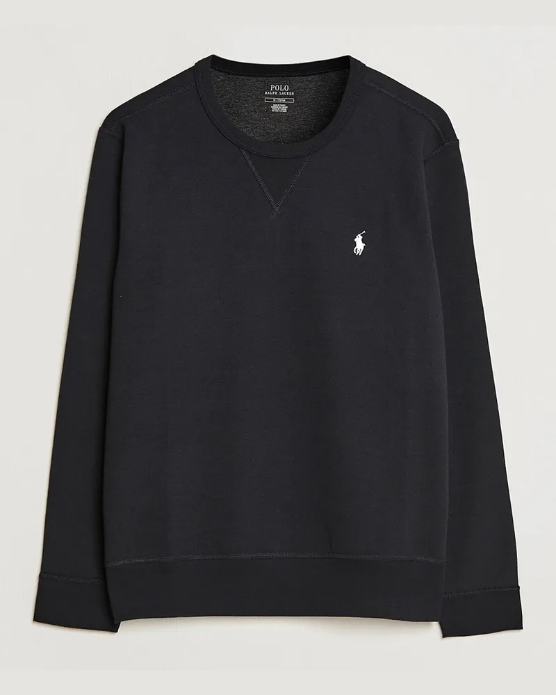 Ralph Lauren Tech Crew Neck Sweatshirt Black Schwarz