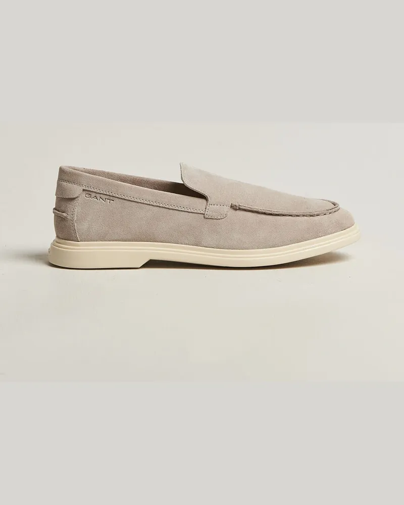 Gant Boery Suede Loafer Taupe Beige