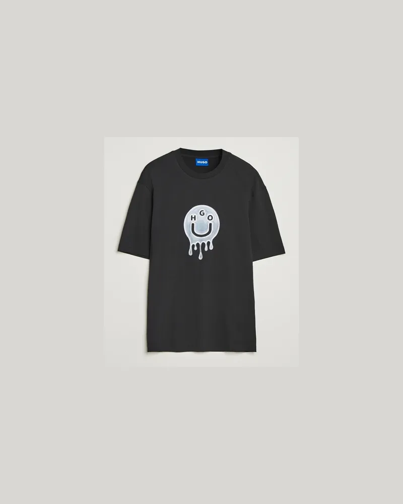 HUGO BOSS Nedirix Logo T-Shirt Black Schwarz