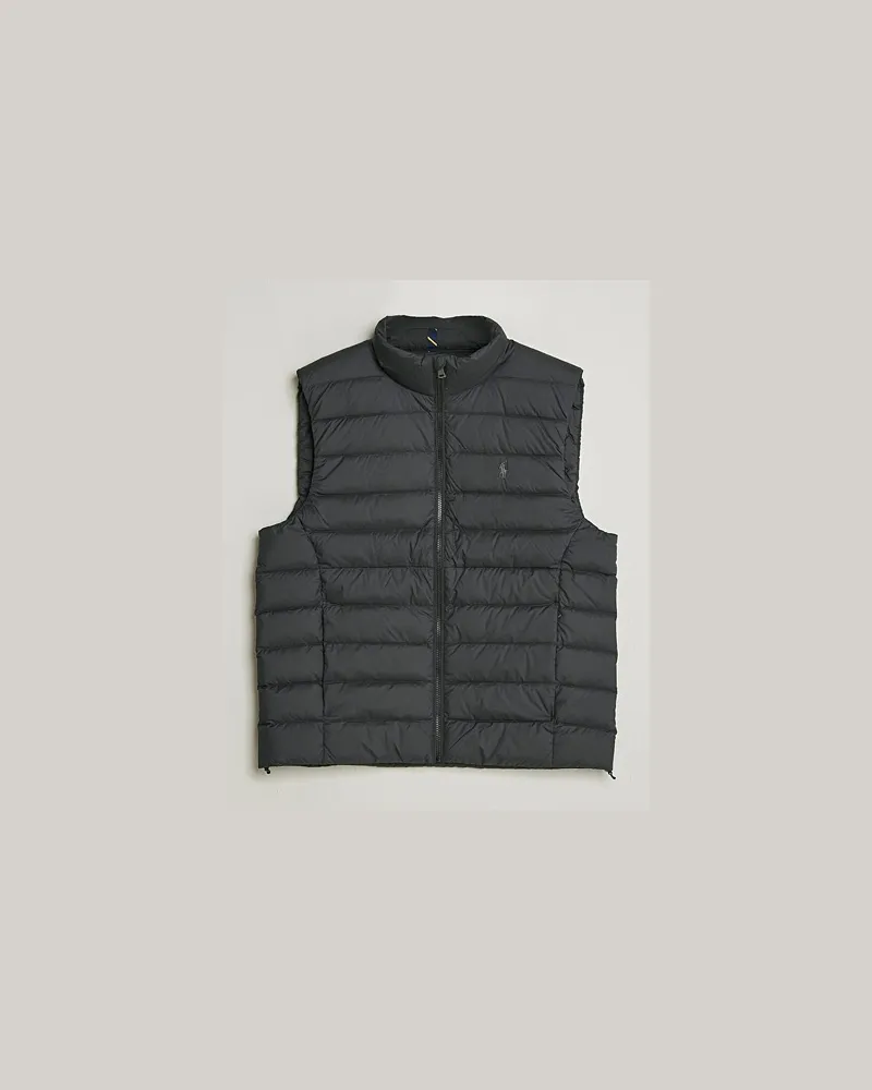 Ralph Lauren Matte Insulated Vest Black Schwarz
