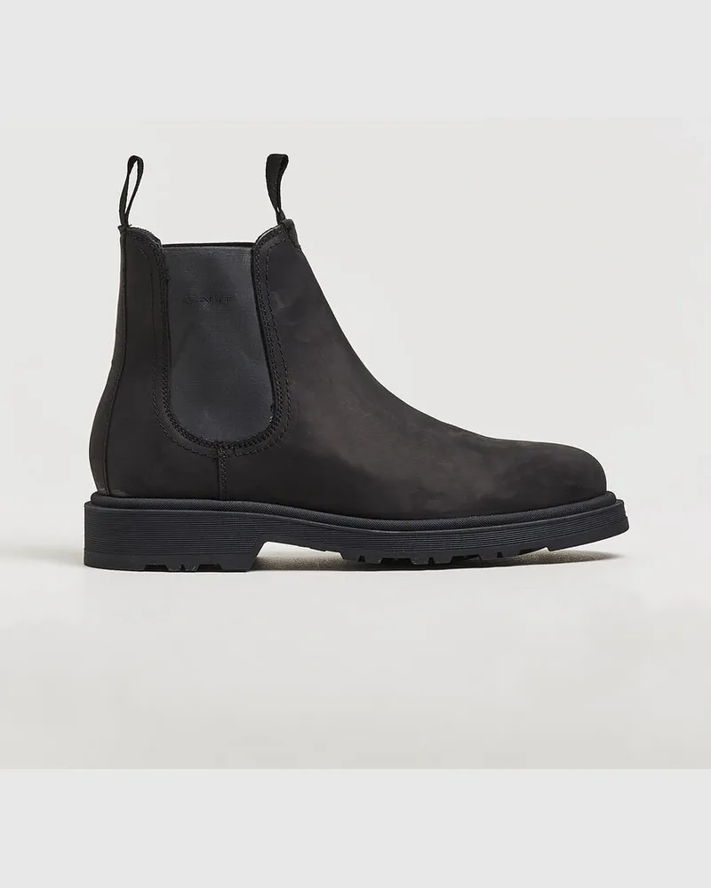 Gant Blisdor Nubuck Chelsea Boot Black Schwarz