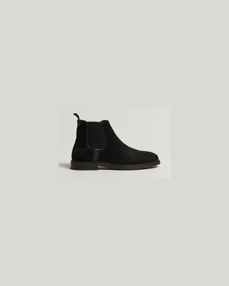 Gant Bidford Suede Chelsea Boot Black Schwarz