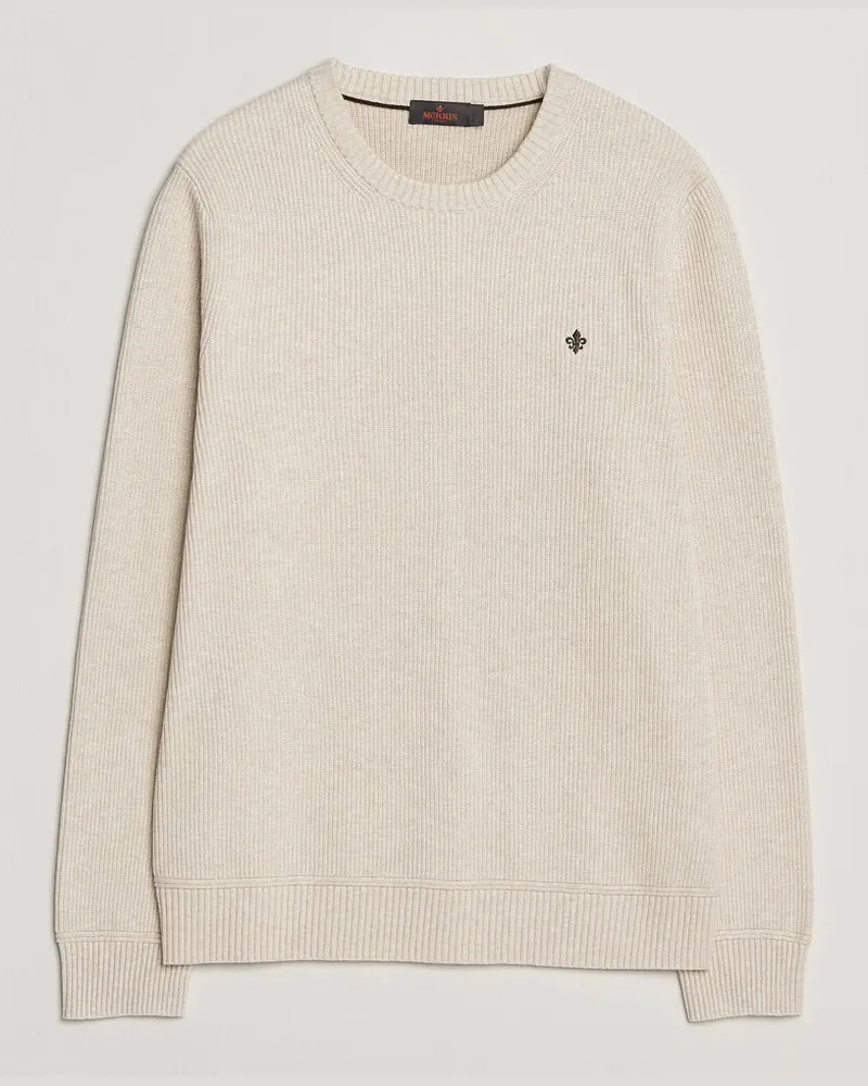 Morris Colin O-Neck Khaki Beige