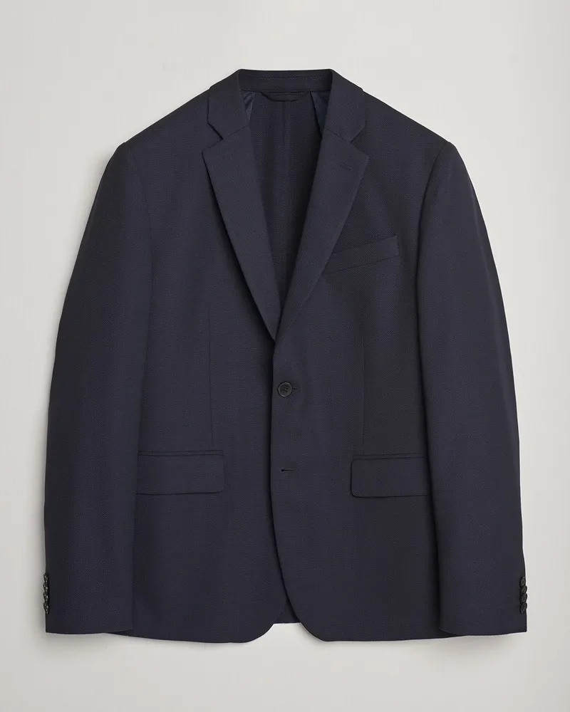 J.Lindeberg Hopper Active Hopsack Blazer Navy Blau