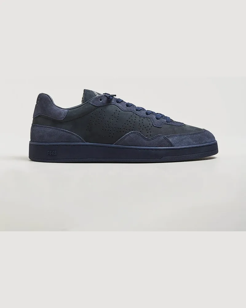 P448 Vert Leather Sneaker Blue Blau