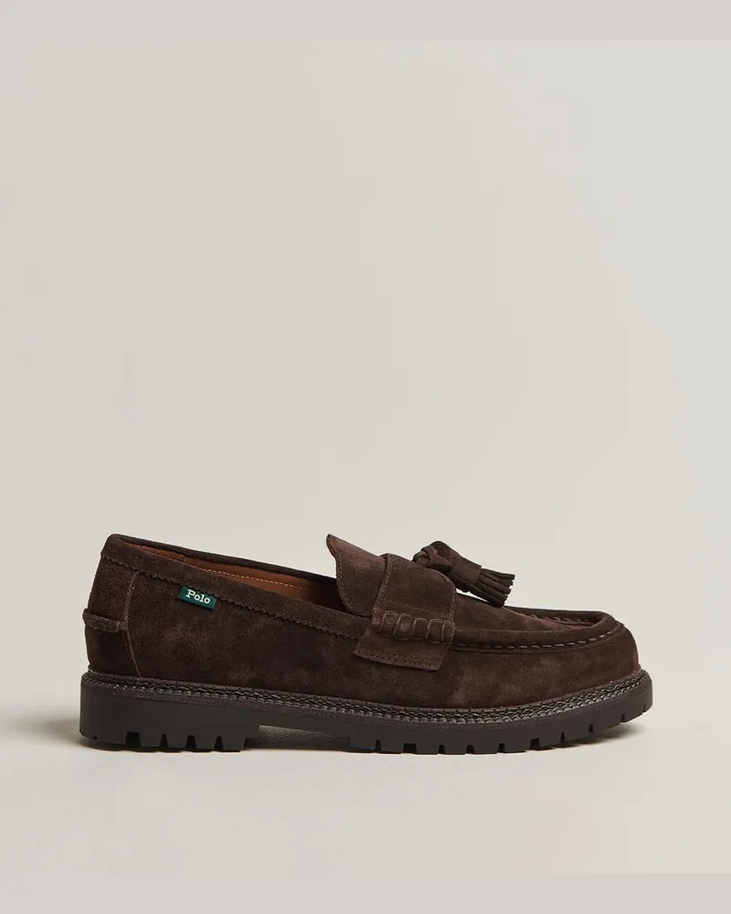 Ralph Lauren Jett Penny Loafers Dark Chocolate Braun