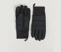 Lightweight Puffer Gloves Black