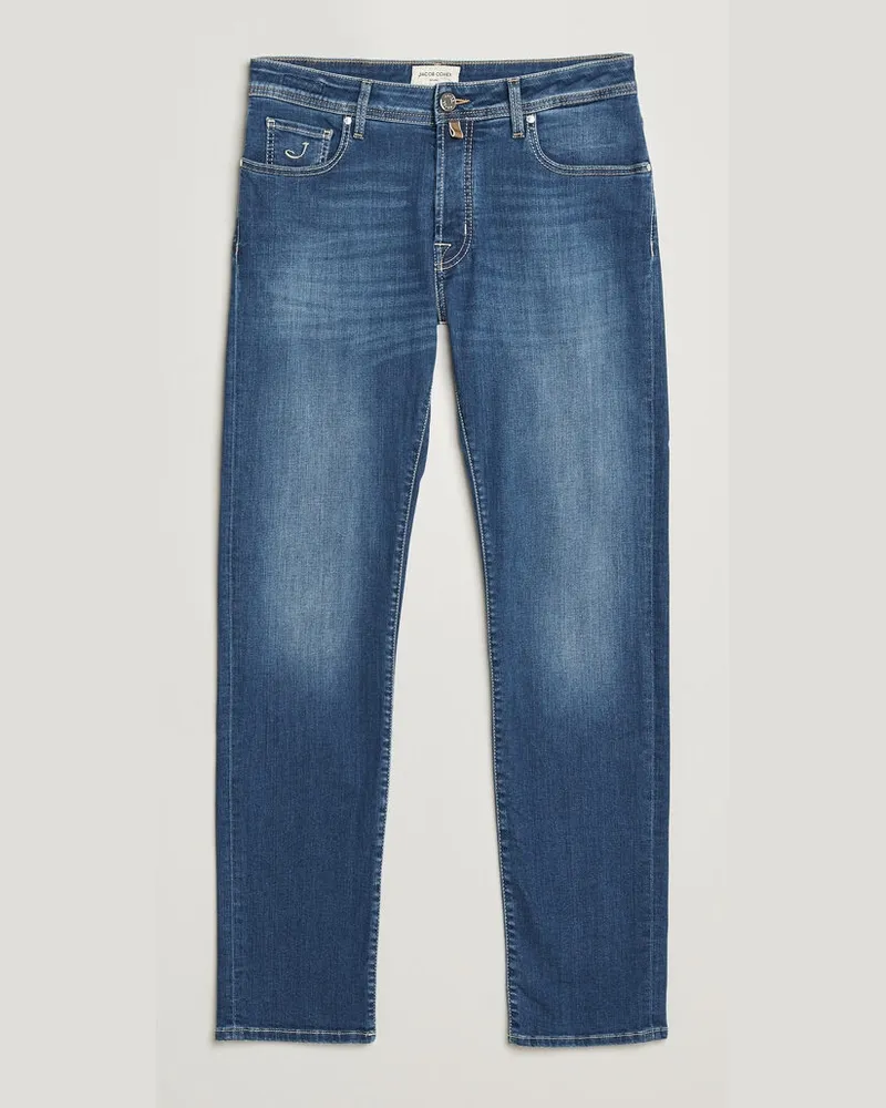 Jacob Cohën Bard Slim Fit Super Stretch Jeans Light Vintage Blau