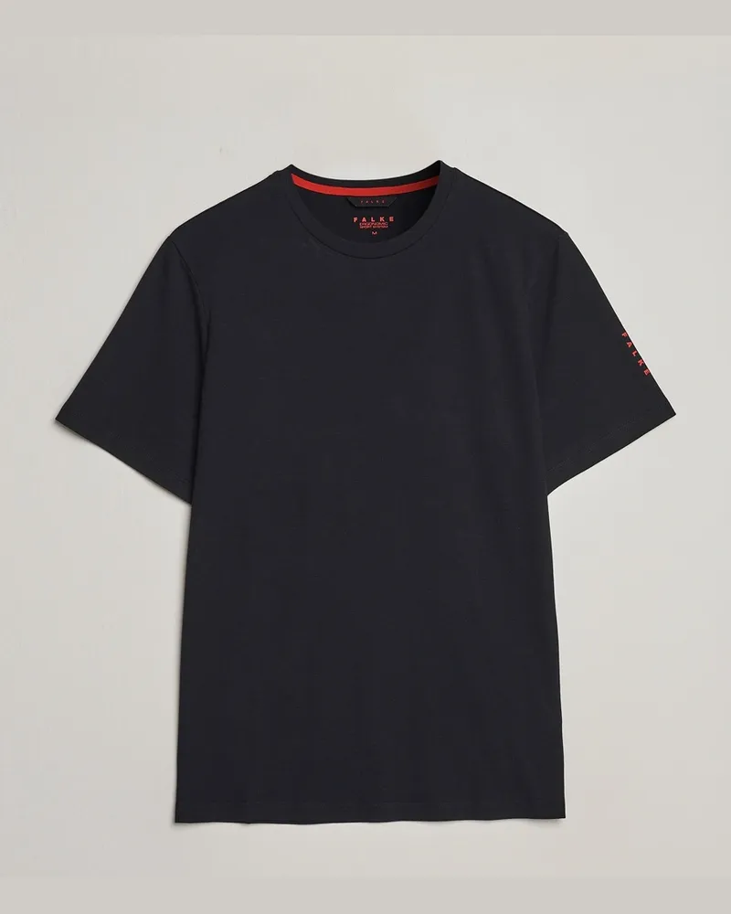 Falke Core Running T-Shirt Black Schwarz
