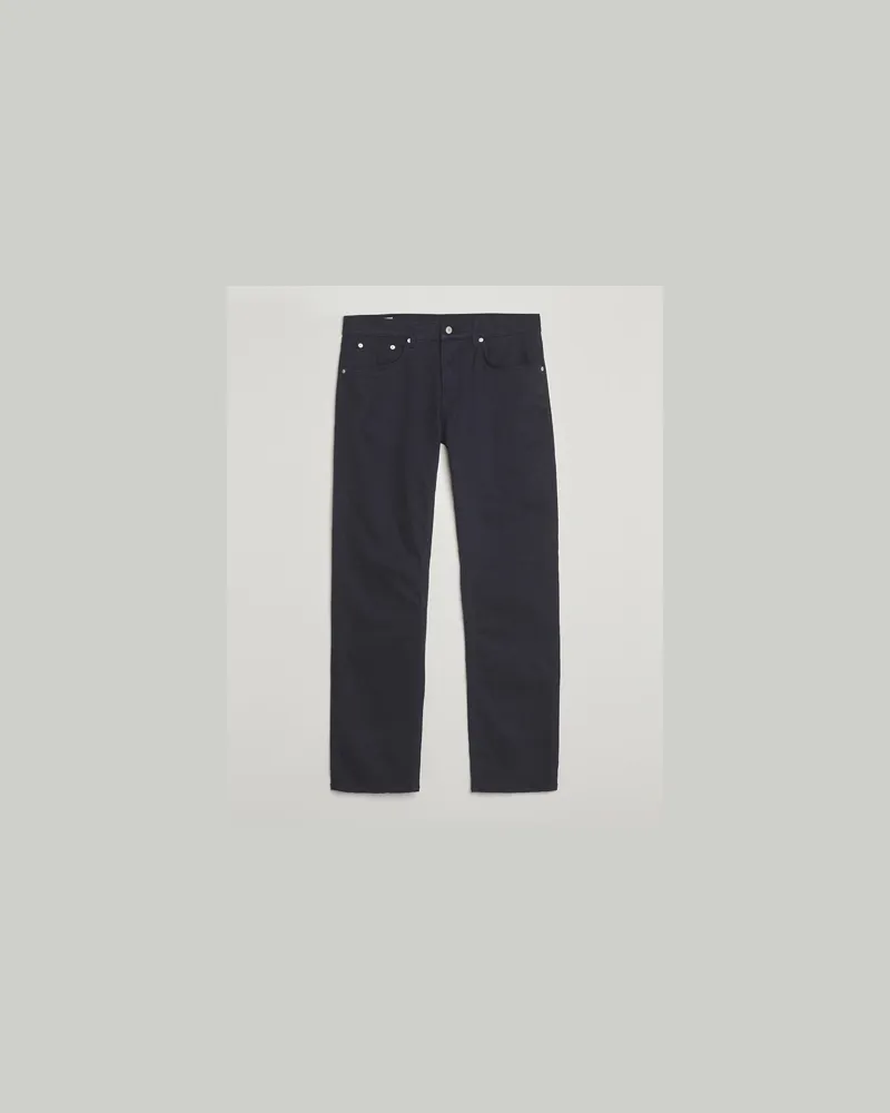 Gant Regular Fit Moleskin 5-Pocket Trousers Evening Blue Blau