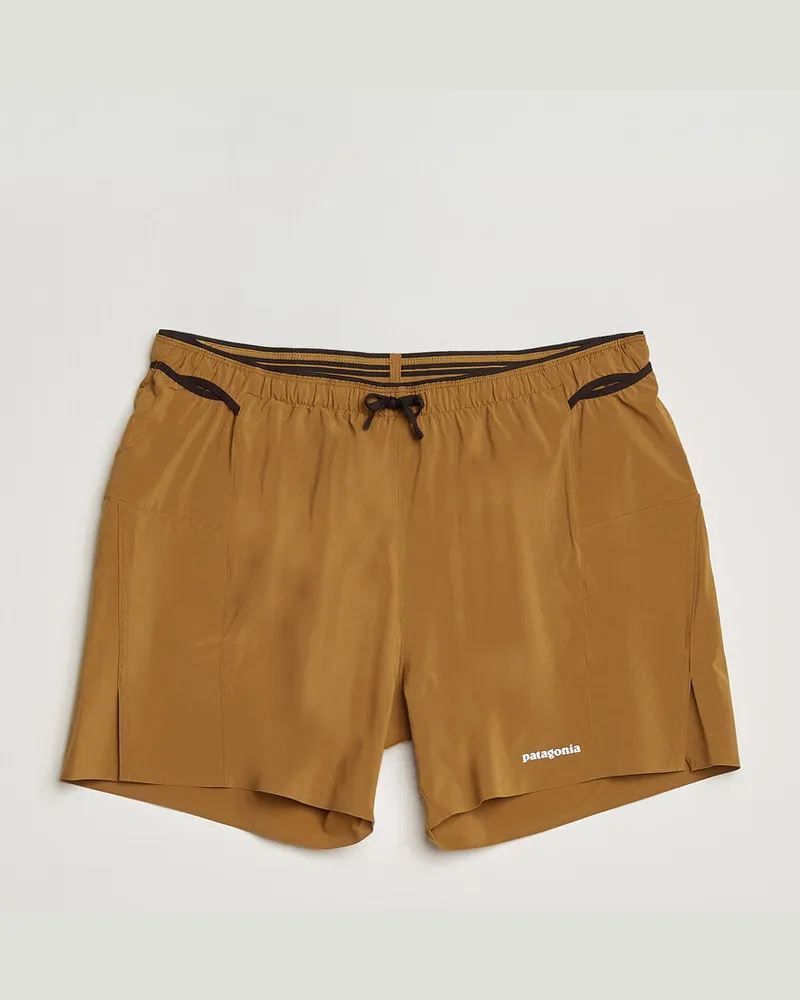 Patagonia Strider Pro 5 Inch Short Cinnamon Brown Braun