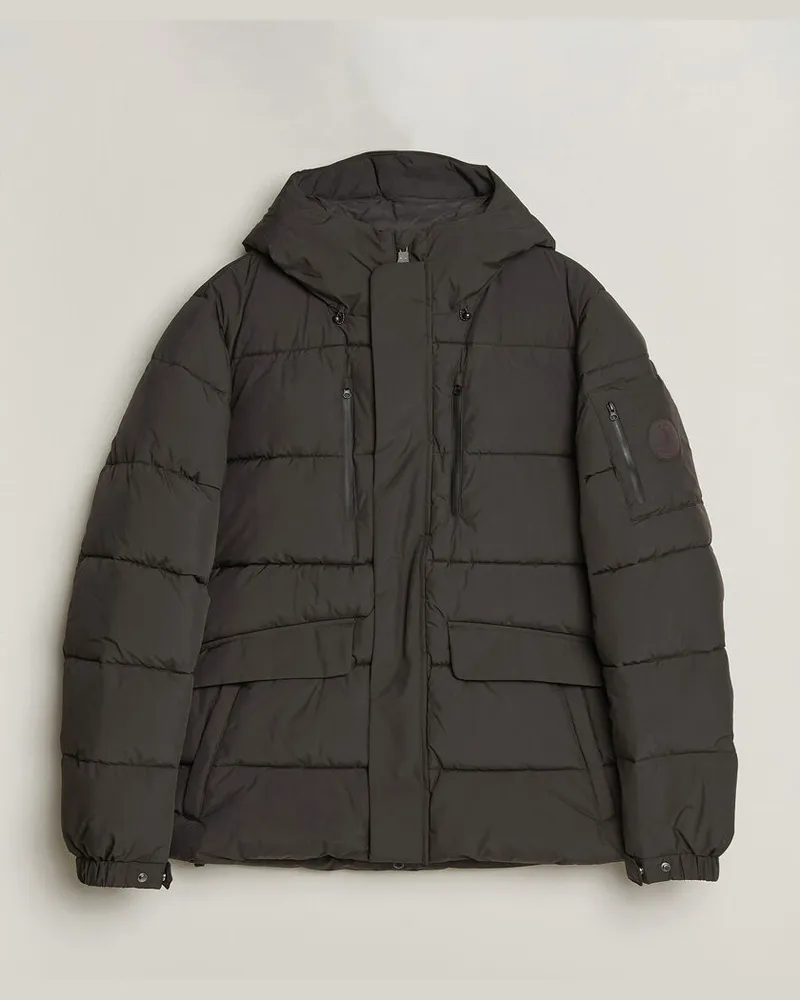 Save The Duck Espel Short Arctic Parka Brown Black Braun