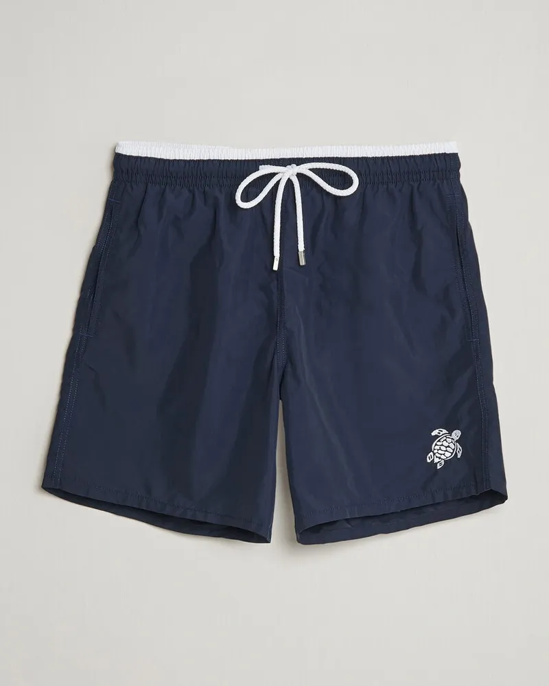 Vilebrequin Moka Swimshorts Marine/Blanc Blau