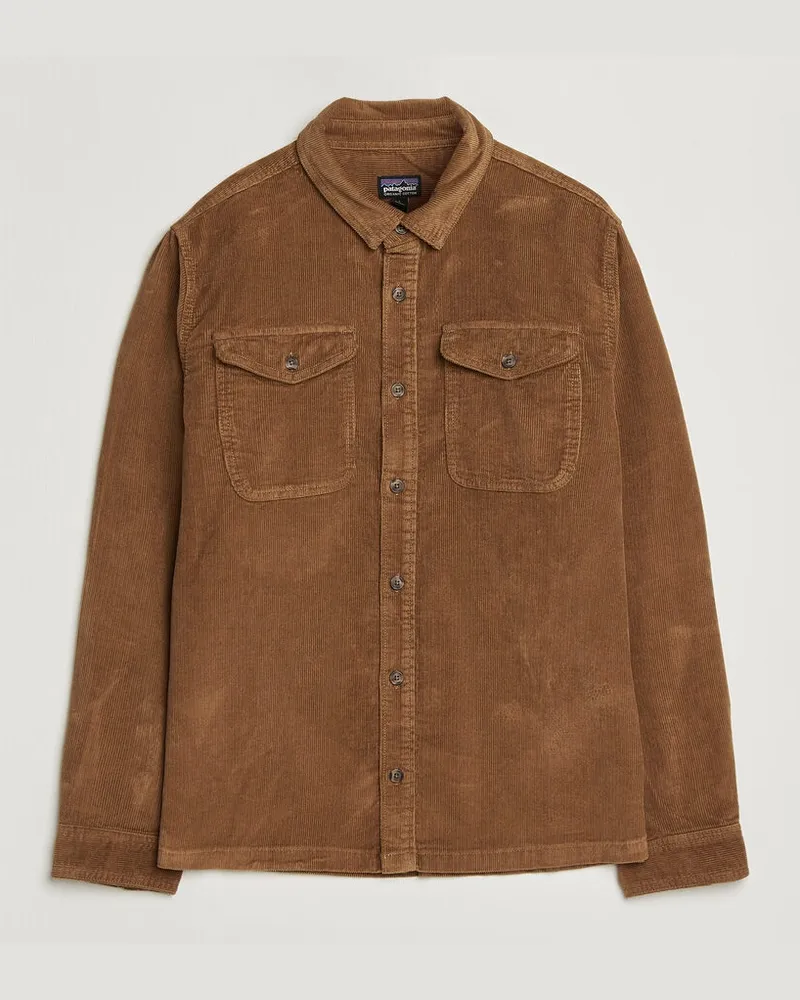 Patagonia Corduroy Shirt Deer Brown Braun