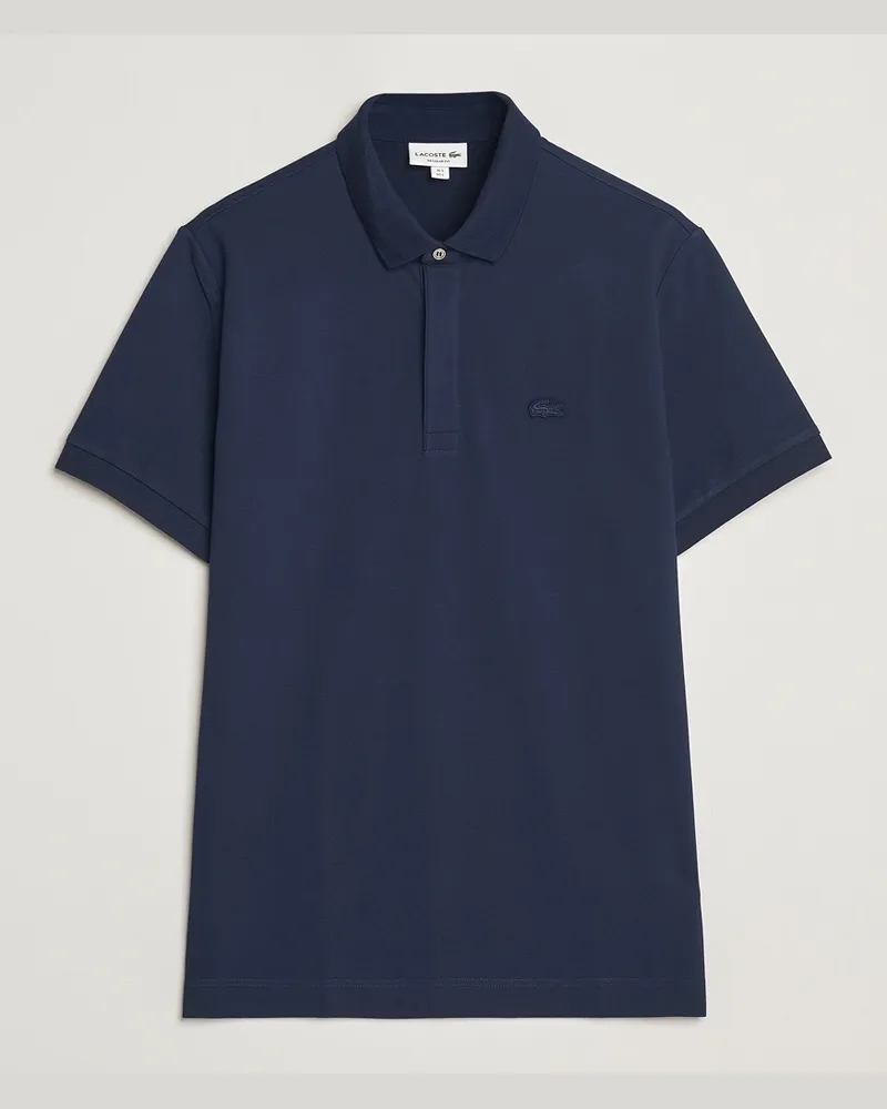 Lacoste Paris Polo Piké Navy Blue Blau