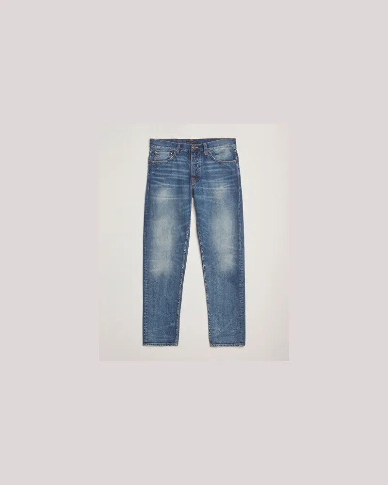 Nudie Jeans Steady Eddie II Jeans Vacation Blues Blau