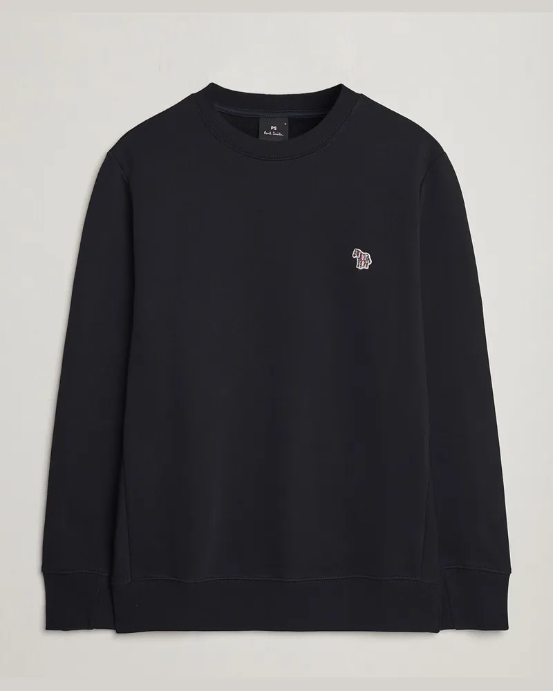Paul Smith Zebra Organic Cotton Sweatshirt Black Schwarz