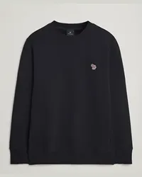 Paul Smith Zebra Organic Baumwoll Sweatshirt Black Schwarz