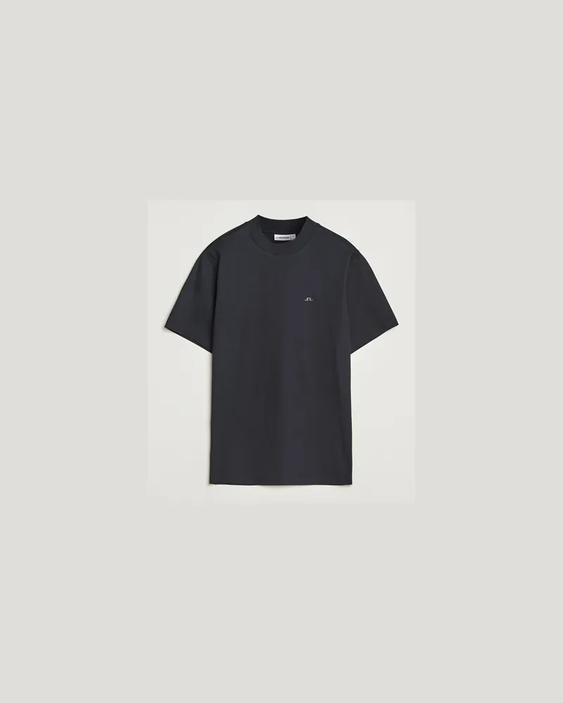 J.Lindeberg Ace Mock Neck T-Shirt Black Schwarz
