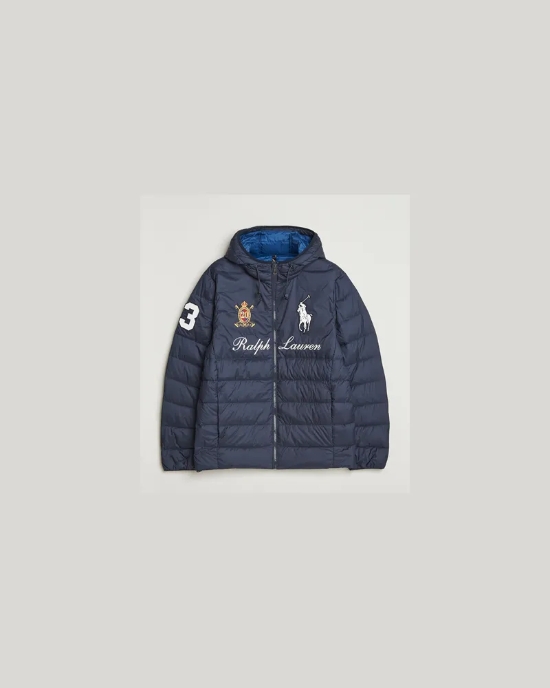 Ralph Lauren Colden Snow Polo Hodded Jacket Collection Navy Blau