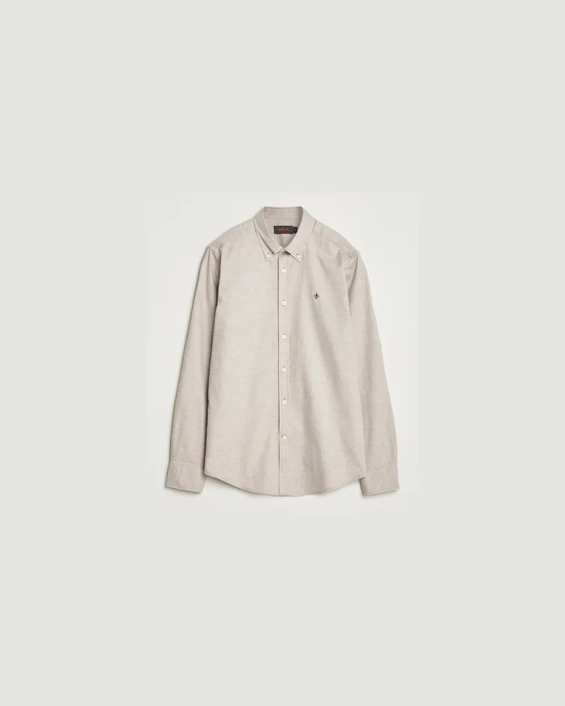 Morris Watts Flannel Shirt Khaki Beige