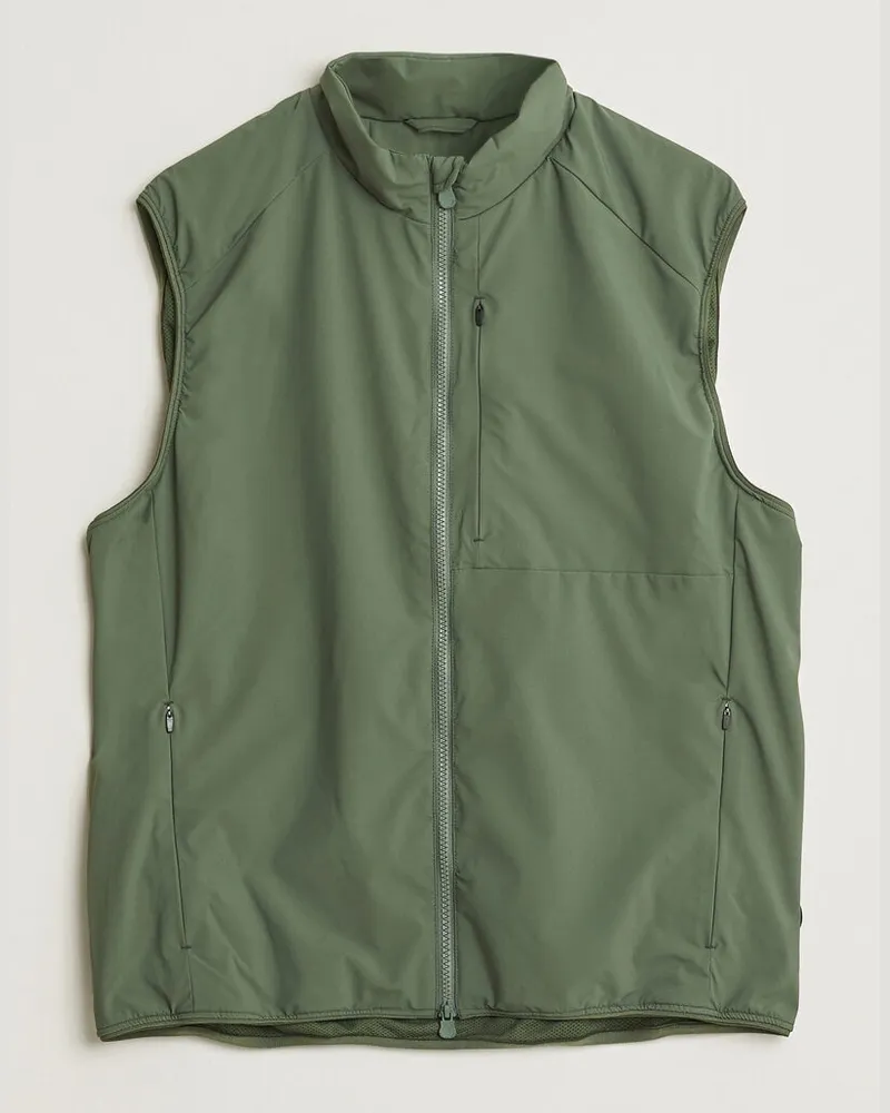 Save The Duck Joe Wind/Water Resistant Vest Thyme Green Grün