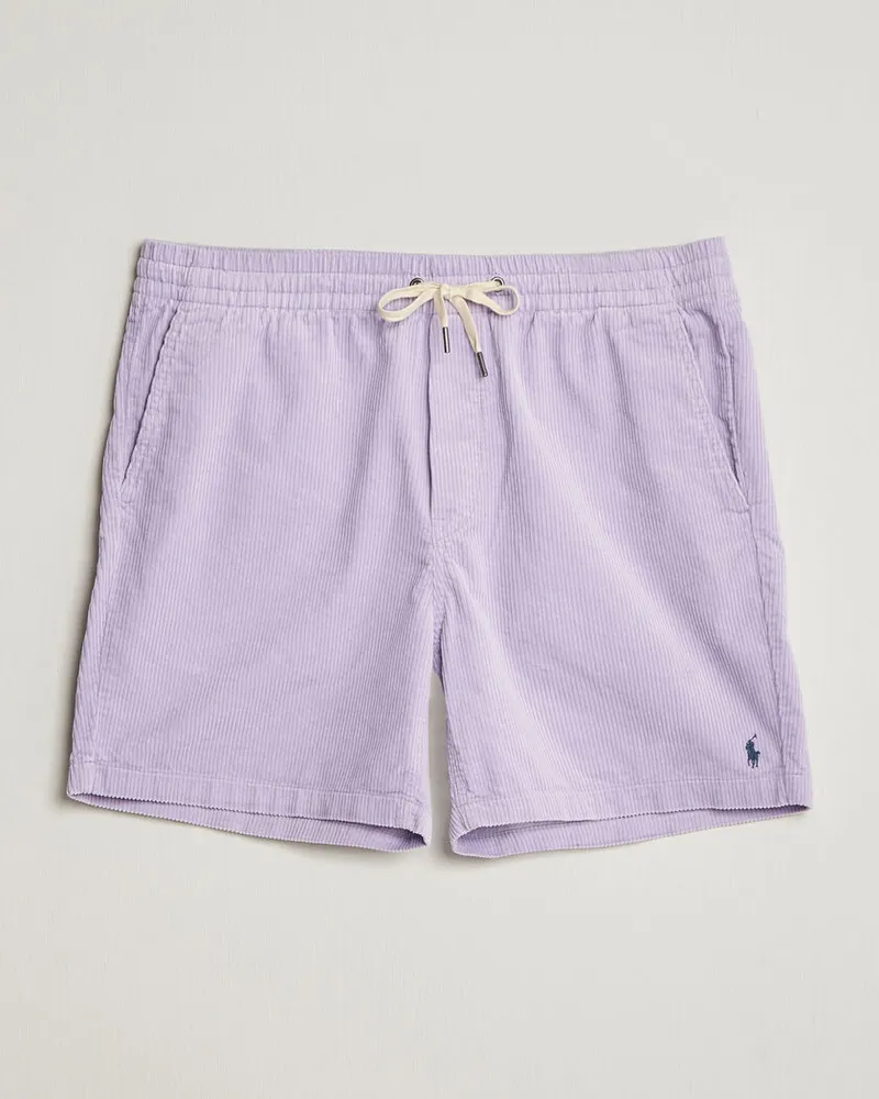 Ralph Lauren Corduroy Shorts Spring Iris Lila
