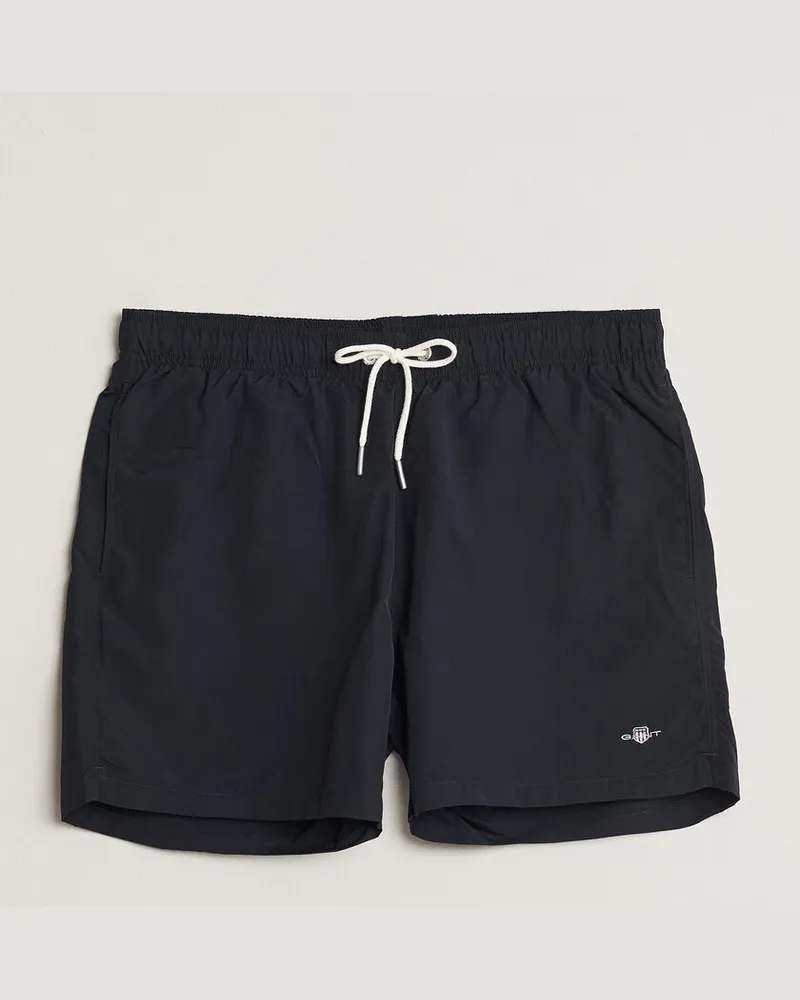 Gant Basic Swimshorts Black Schwarz