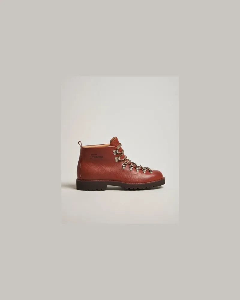Fracap M120 Grained Leather Boot Light Brown Braun