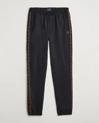 Fred Perry Taped Track Pants Black Schwarz