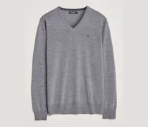 Lymann True Merino V-Neck Pullover Grey