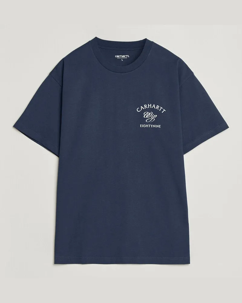 Carhartt WIP Eightynine T-Shirt Jupiter Blau