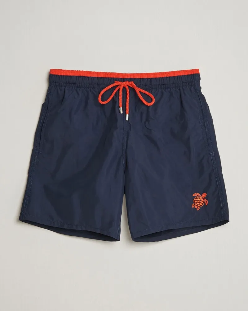 Vilebrequin Moka Swimshorts Marine/Rouge Blau