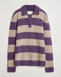 Gant Barstriped Rugger Deep Plum Lila