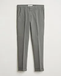 Briglia 1949 Slim Fit Baumwoll Stretch Chino Grey Grau