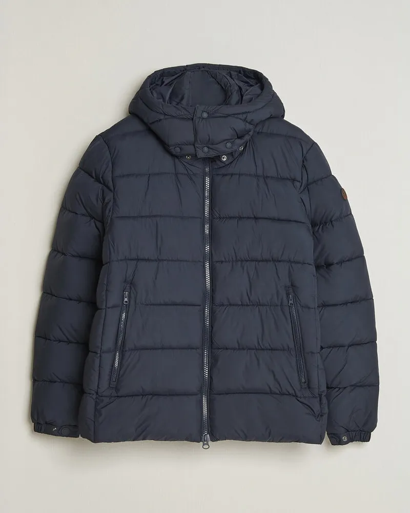 Save The Duck Boris Matt Padded Puffer Blue Black Blau