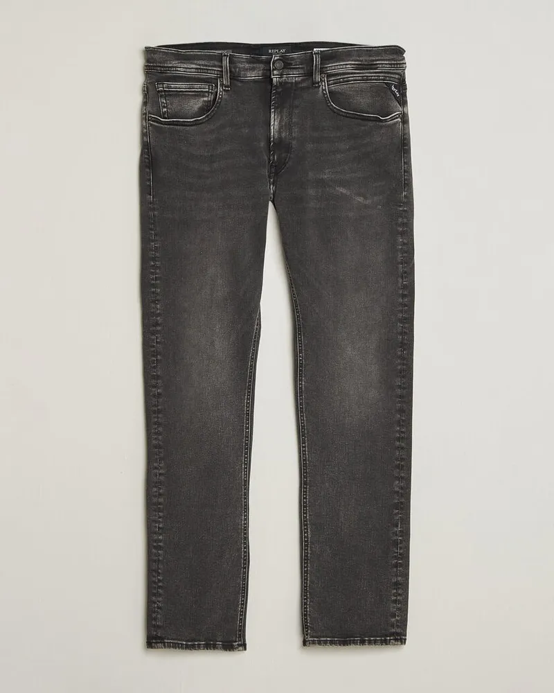 Replay Grover Hyperflex Jeans Dark Grey Grau