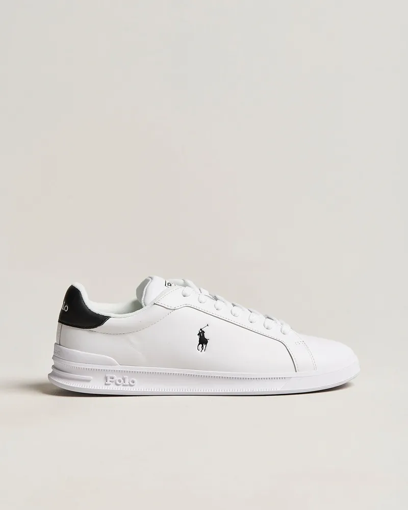 Ralph Lauren Heritage Court Sneaker White/Black Weiß