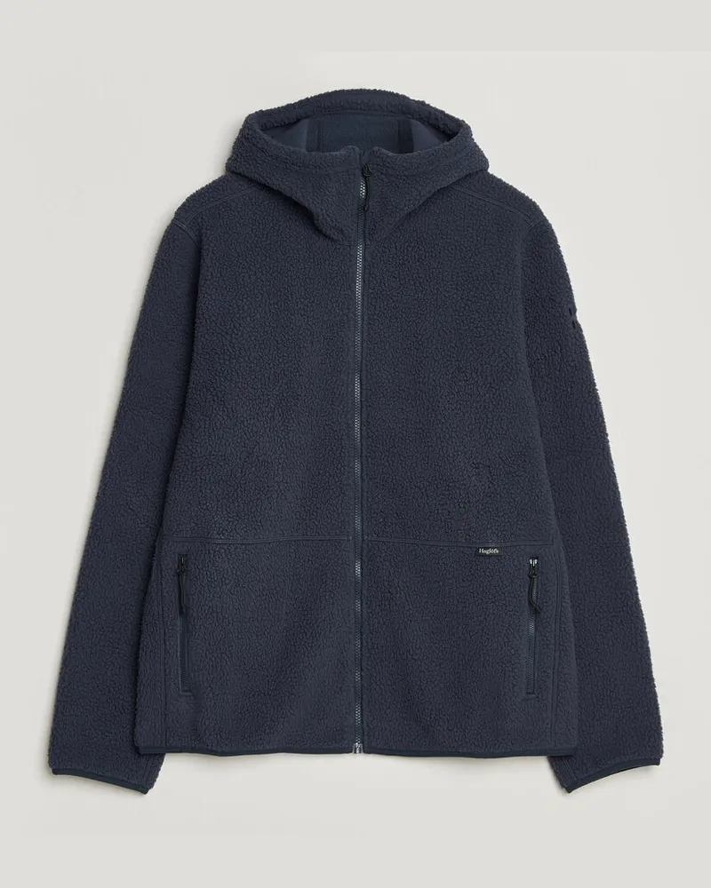 Haglöfs Funäs Pile Hood Tarn Blue Blau