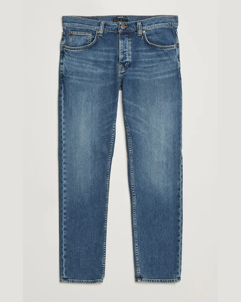 Nudie Jeans Solid Ollie Jeans Blue Blur Blau