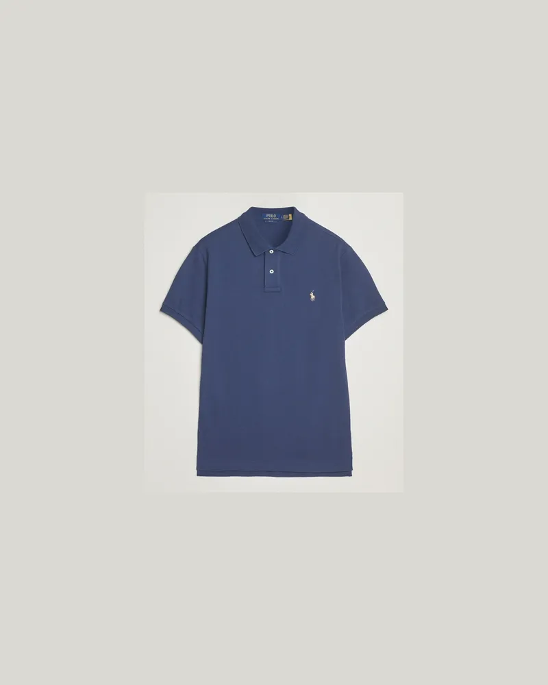 Ralph Lauren Slim Fit Polo Rustic Navy Blau